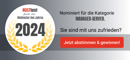 SpeediT - Wahl zum Webhoster des Jahres 2024